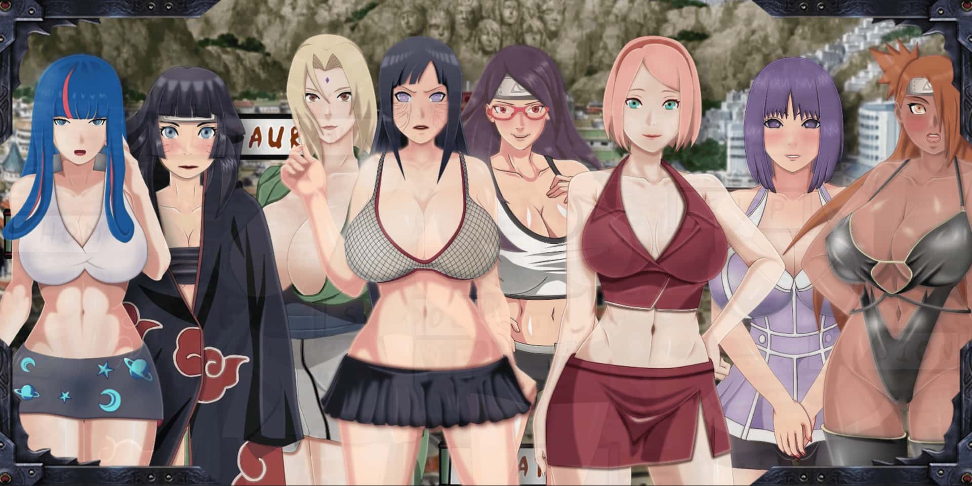 女忍训练：最后的战争 Sarada training：The last war 版全息投影